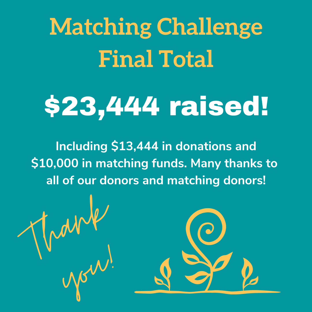 Matching Challenge Final Total Our Community Birth Center